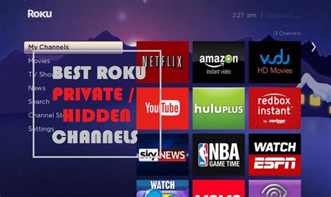 roku channels free list 2020